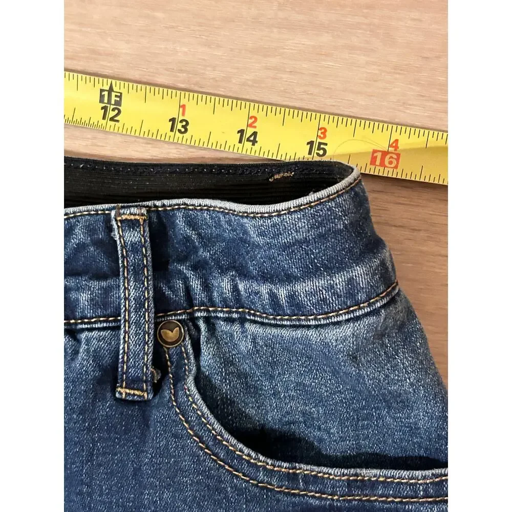 Woman Within 18W Stretchy Straight Leg Denim Jeans Excellent Condition - Picture 5 of 11